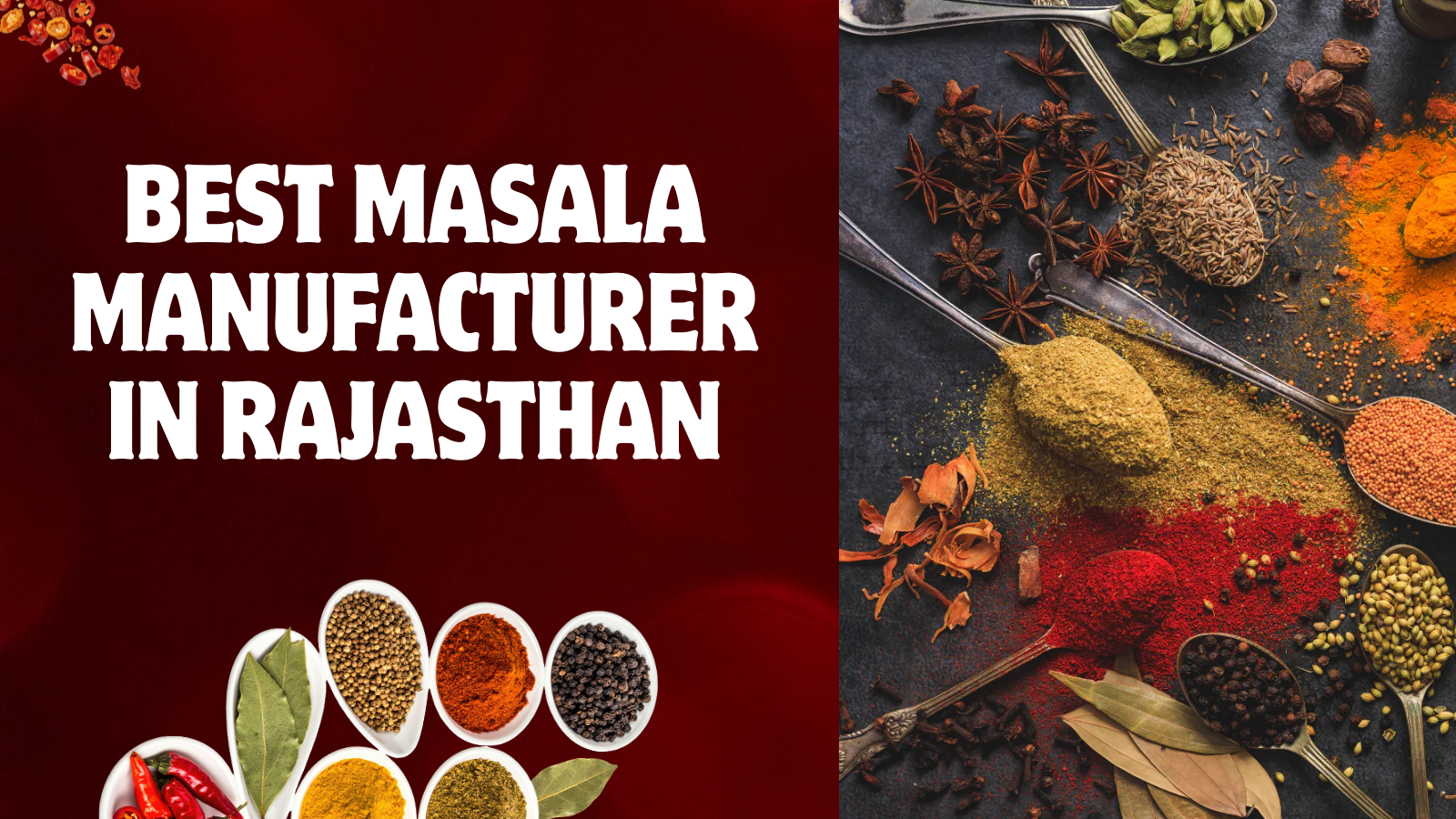 Best Masala Manufacturer in Rajasthan