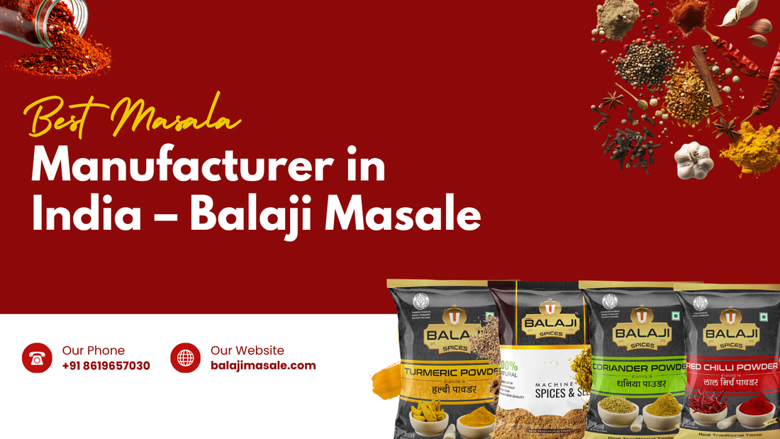 Best Masala Manufacturer in India